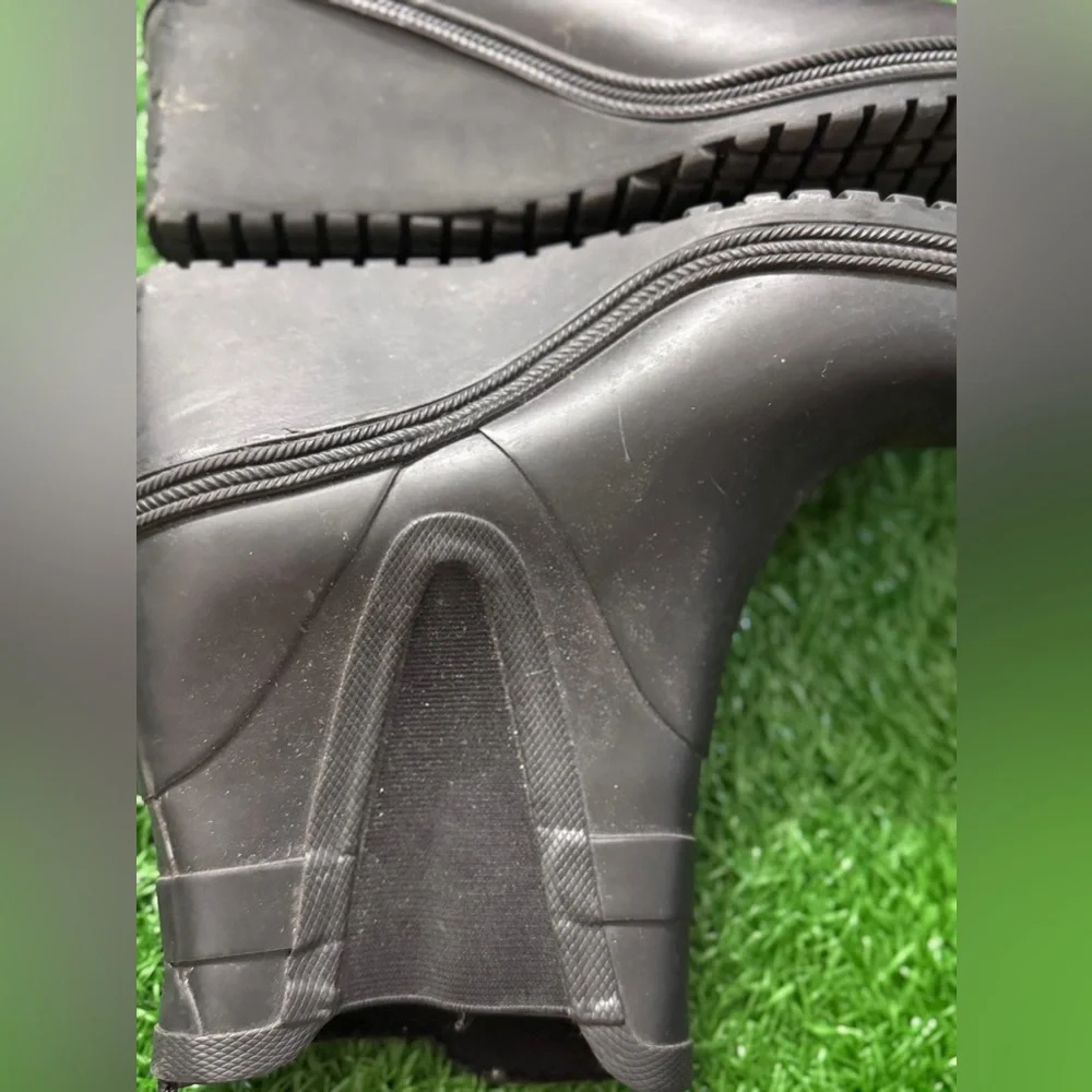 Tretorn Classic Black Ankle RainBoots‎ Size 38